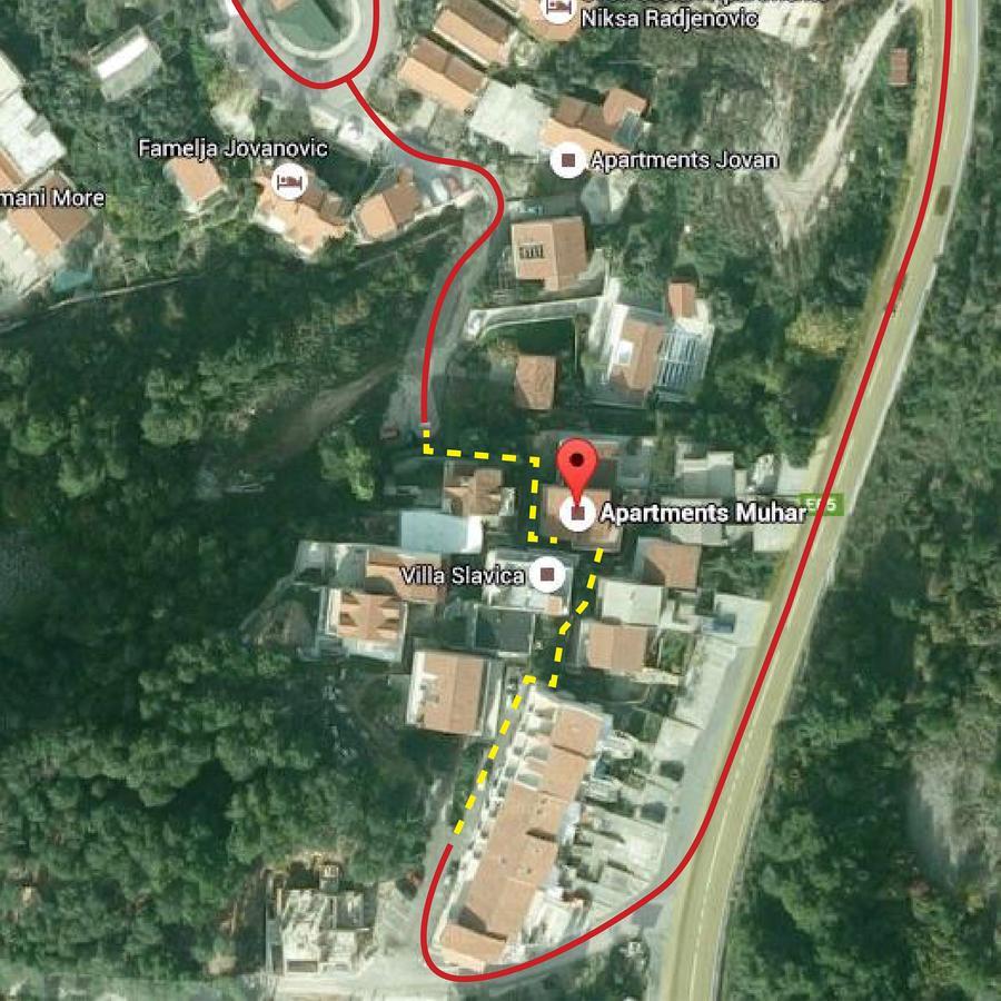 Apartments Muhar Ilha Ilha Sveti Stefan Exterior foto